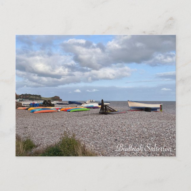 Carte postale Budleigh Salterton (Devant)