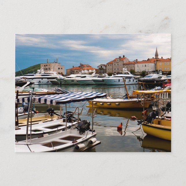 Carte Postale Budva Marina (Devant)