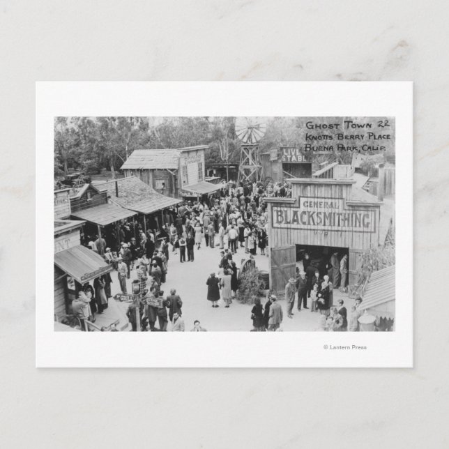 Carte Postale Buena Park, Californie Knotts Berry Place Ghost (Devant)