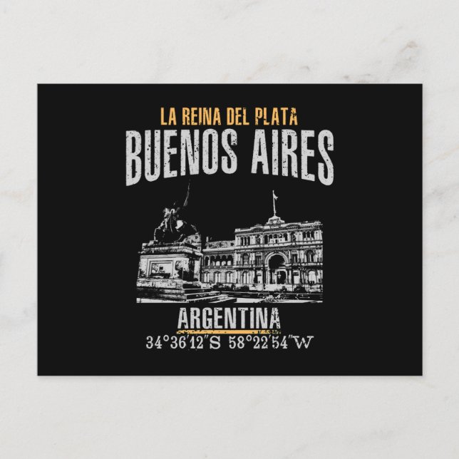 Carte Postale Buenos Aires (Devant)