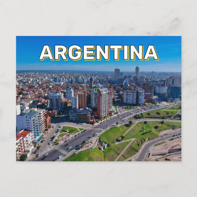 Carte Postale Buenos Aires, Argentine (Devant)