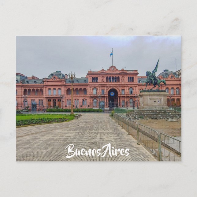 Carte Postale Buenos Aires, Argentine, Casa Rosada (Devant)