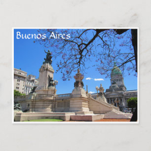 Carte Postale buenos aires congreso