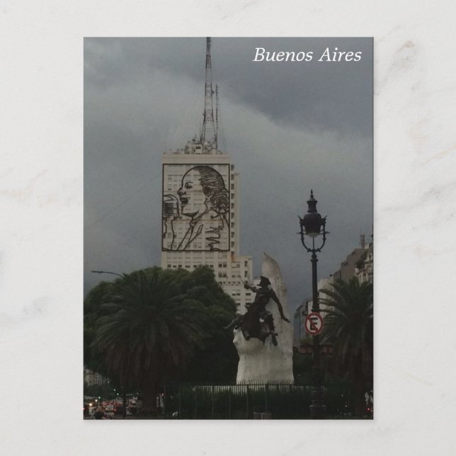 Carte Postale Buenos Aires - Torre de los Ingleses (Devant)