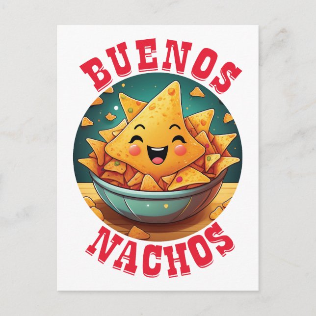 Carte Postale Buenos Nachos (Devant)