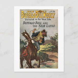 Carte Postale Buffalo Bill hebdomadaire 7 - vintage