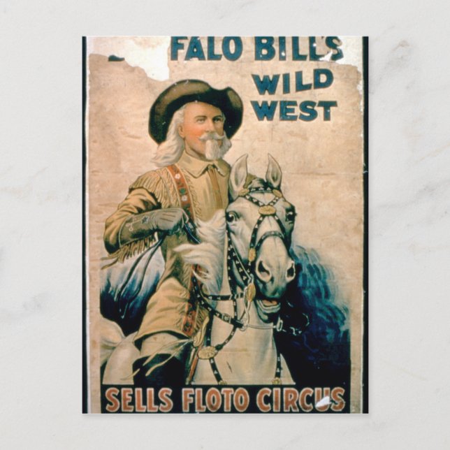 Carte Postale 'Buffalo Bill's Wild West', Vend Floto Circus (co. (Devant)