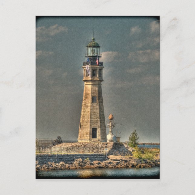Carte postale Buffalo Harbour Lighthouse (Devant)