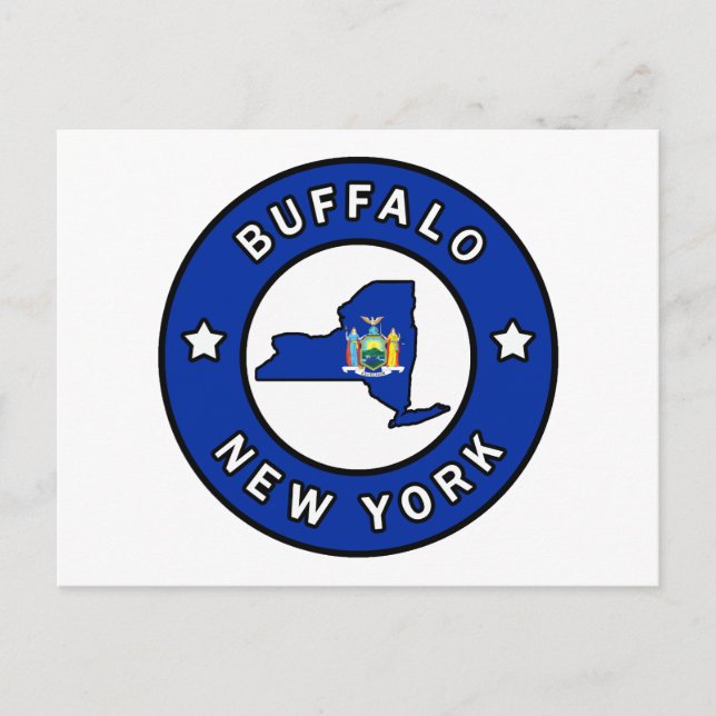 Carte Postale Buffalo New York (Devant)