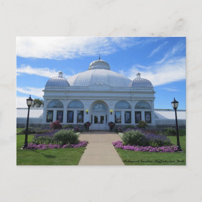 Carte Postale Buffalo New York Botanical Gardens (Devant)
