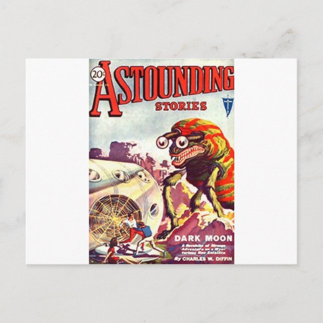 Carte Postale Bug Eyed Monster (Devant)