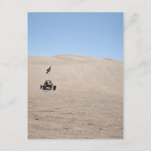 Carte Postale Buggy Dune dans le sable