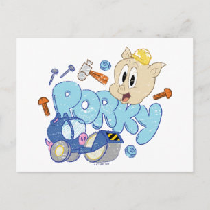 Carte Postale BUGS BUNNY BUILDERS™  Dessin de Porky