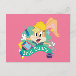 Carte Postale BUGS BUNNY BUILDERS™  Graphisme du personnage Lola