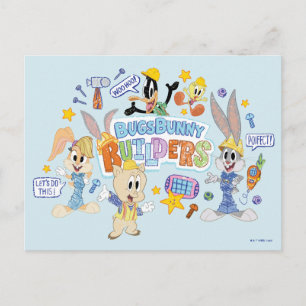 Carte Postale BUGS BUNNY BUILDERS™  Groupe de dessins artistique