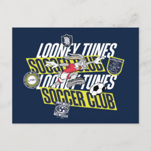 Carte Postale BUGS BUNNY™ LOONEY TUNES™ Club de Football
