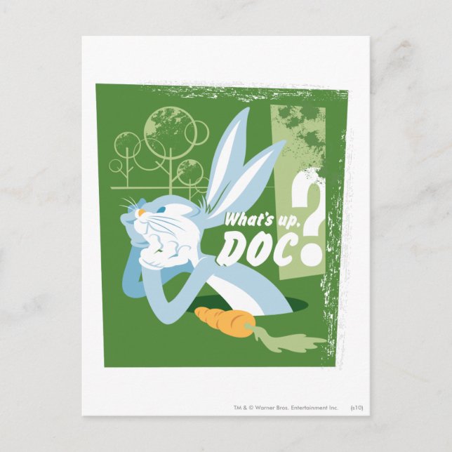 Carte Postale BUGS BUNNY™ What's Up, Doc ? (Devant)