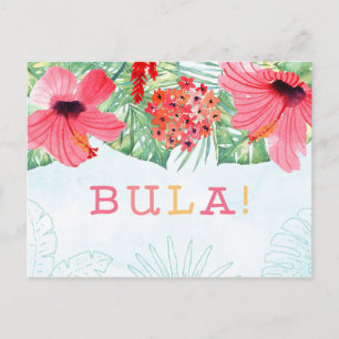 Carte postale BULA, Fidji ou carte Tiki