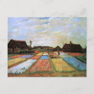 Carte Postale Bulb Fields Holland (F186) Van Gogh Fine Art