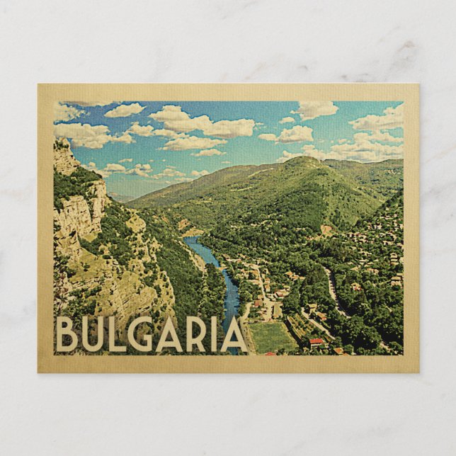 Carte Postale Bulgarie Allemagne Vintage voyage (Devant)