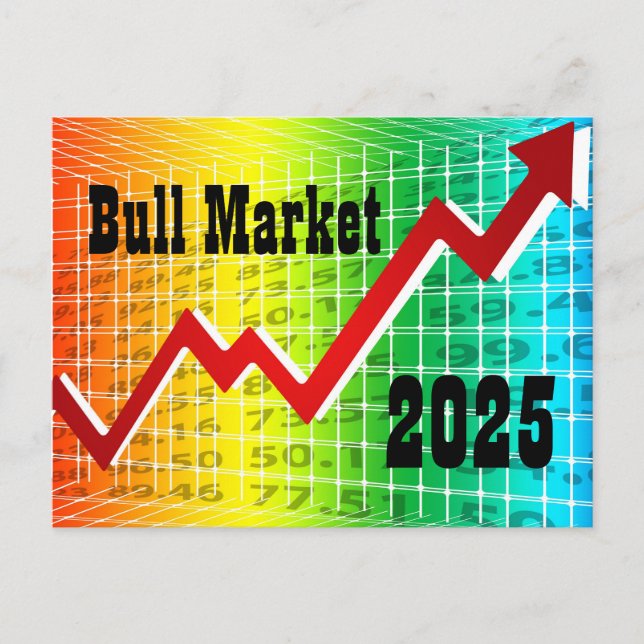 Carte Postale Bull Market 2025 (Devant)