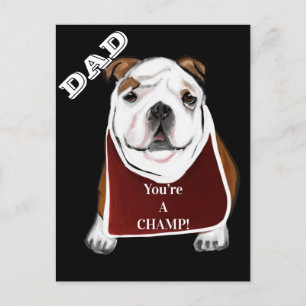 CARTE POSTALE BULLDOG