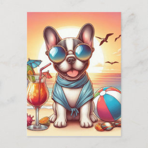Carte postale Bulldog