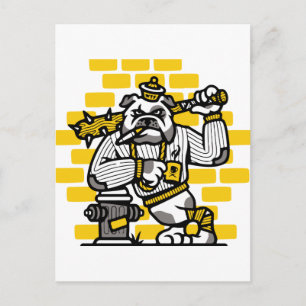 Carte Postale Bulldog Gang