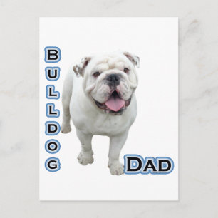 Carte Postale Bulldog Papa 4