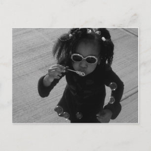 Carte Postale Bulles soufflantes