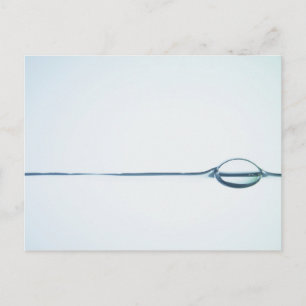 Carte Postale Bulles sur la surface de l'eau