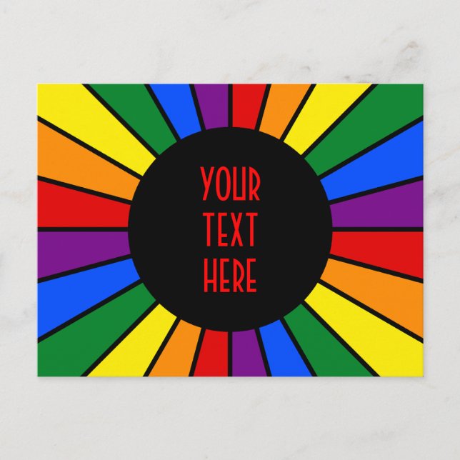 Carte Postale BULLETIN EN BOÎTE DE PLANCHE RAYONS + votre signe  (Devant)