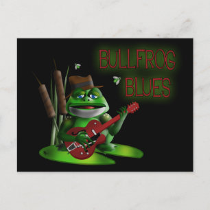 Carte Postale Bullfrog Blues