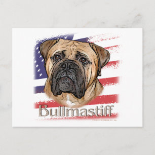 Carte Postale Bullmastiff