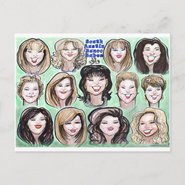 Carte Postale Bunco Babes (Devant)