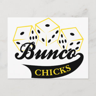 Carte Postale Bunco Chicks