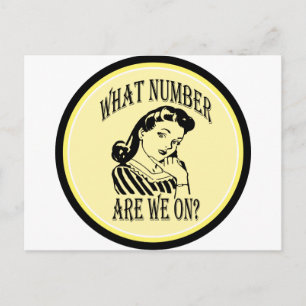 Carte Postale Bunco Quel Nombre Sommes-Nous Sur #2