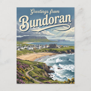 Carte Postale Bundoran Irlande