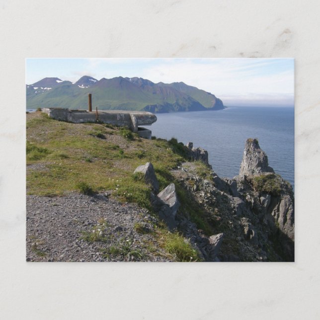 Carte Postale Bungalow de Lookout 2ème guerre mondiale à Fort Sw (Devant)