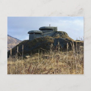 Carte Postale Bunker Hill, havre hollandais, Alaska