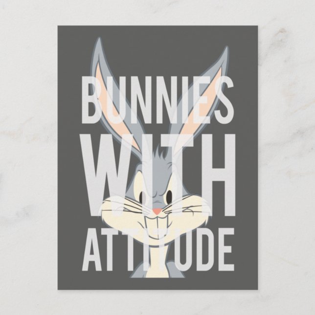 Carte Postale BUNNY™ BUNNY Avec Attitude (Devant)