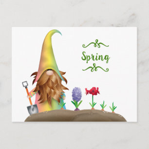 Carte postale Bunny Pâques vintage