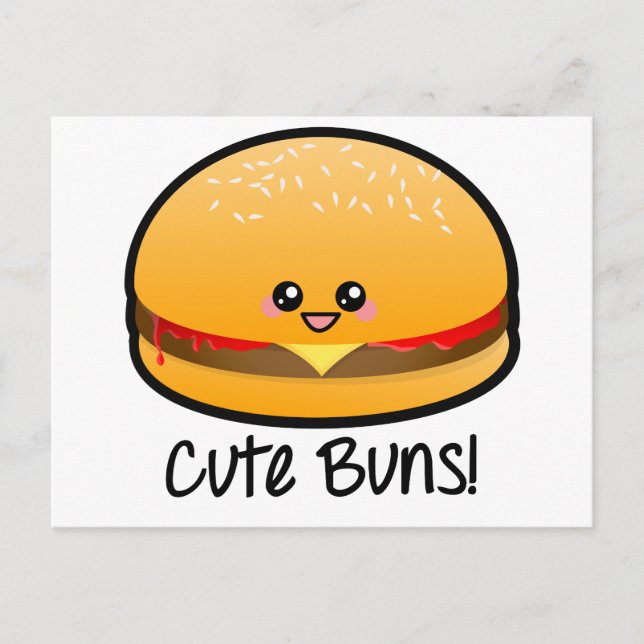 Carte Postale Buns mignons (Devant)