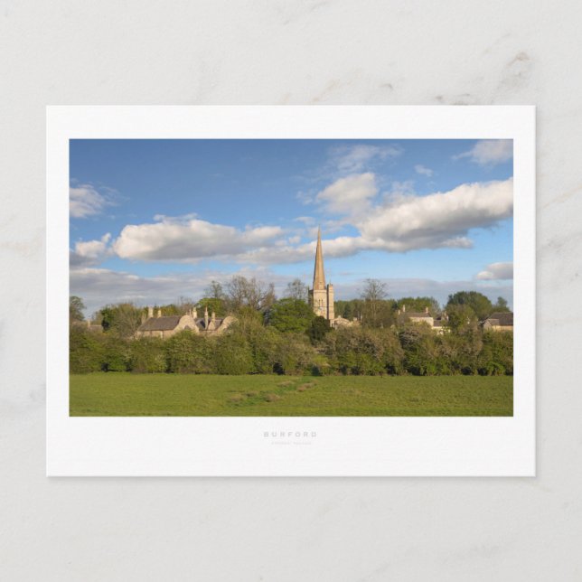 Carte Postale Burford (Devant)