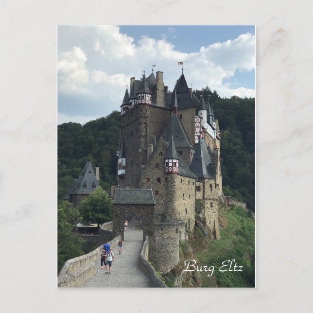 Carte Postale Burg Eltz (Devant)