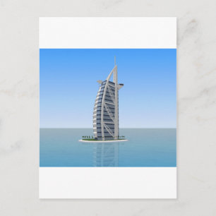 Carte Postale Burj Al Arab Hotel Dubai : 3D Modèle :