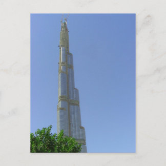 Carte Postale Burj Dubai, Tour de Dubaï, Burj Khalifa