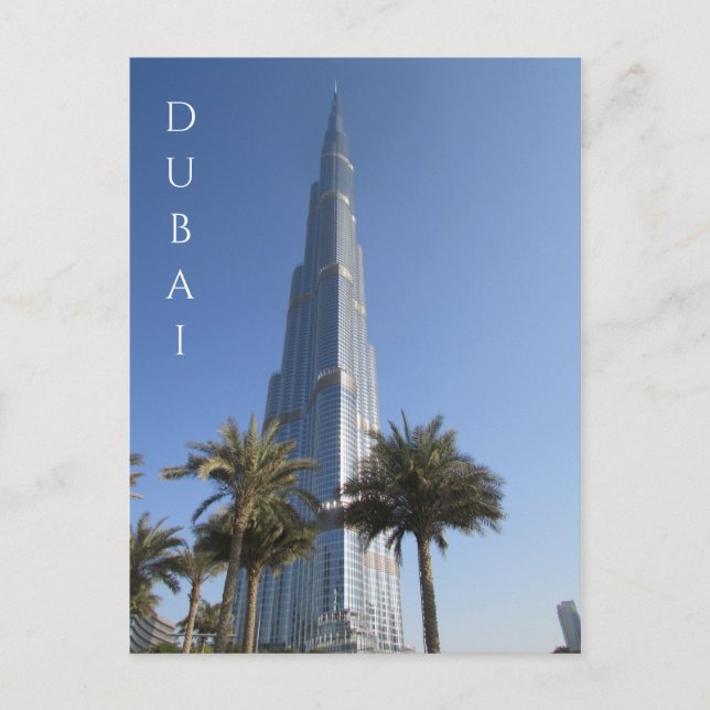 Carte Postale burj khalifa dubai (Devant)