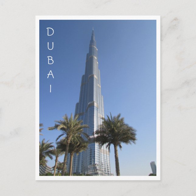 Carte Postale burj khalifa dubai (Devant)