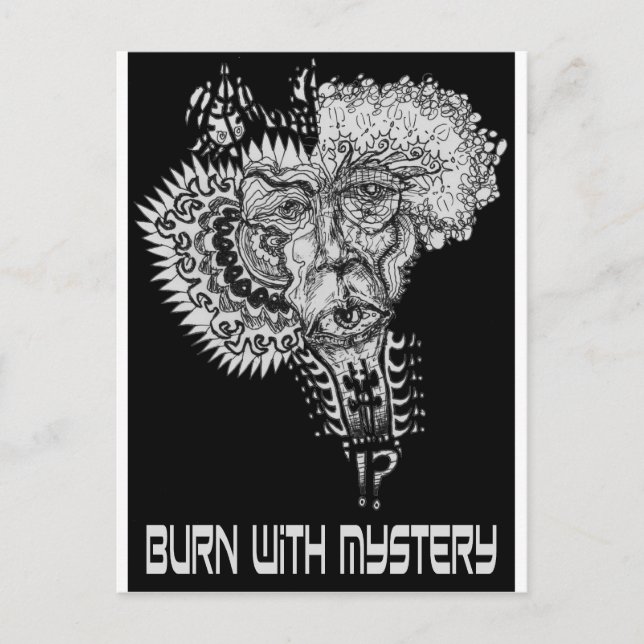 Carte Postale Burn with mystery (Devant)